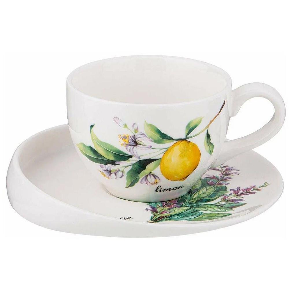 Чайная пара"Секретные ингредиенты"фарфор 220мл LEFARD (263-1205)