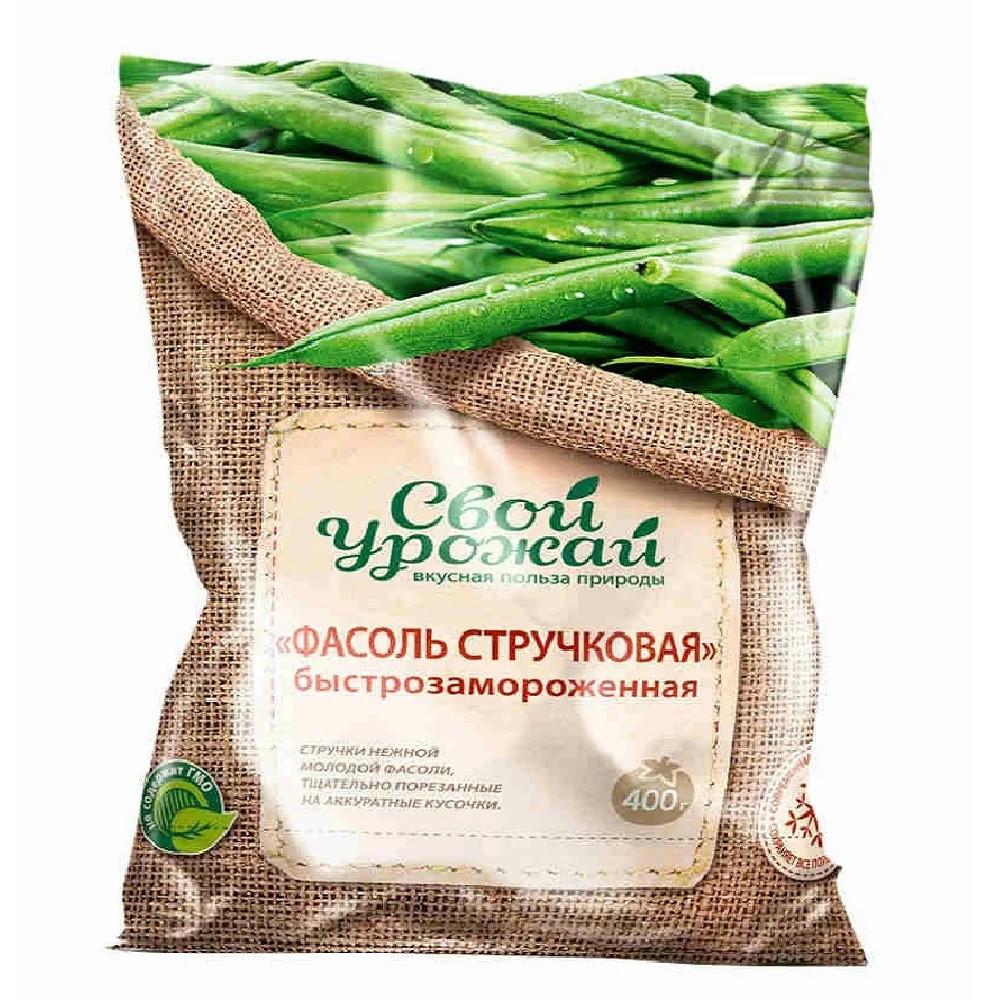 Фасоль стручковая Свой Урожай зам 400г