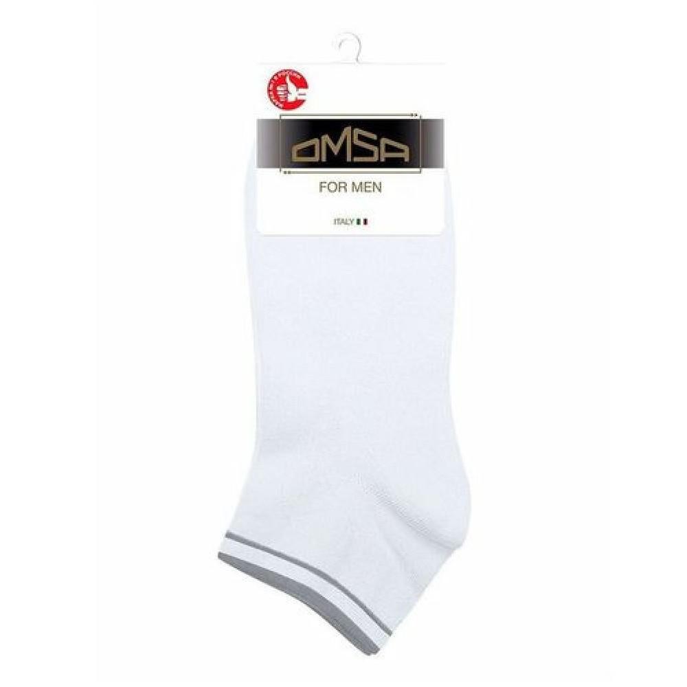 Носки муж.OMSA укор.105 ACTIVE Bianco 39-41