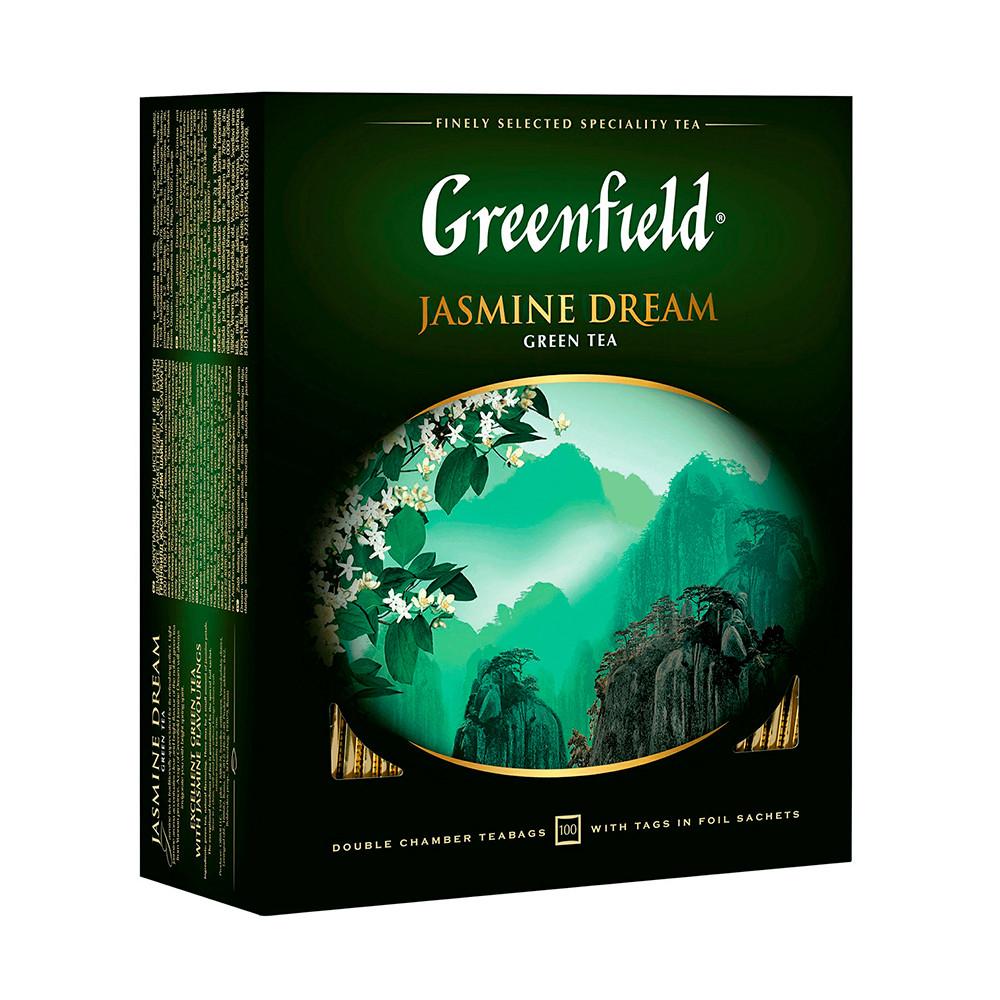 Чай зеленый Greenfield Jasmine Dream 100пак