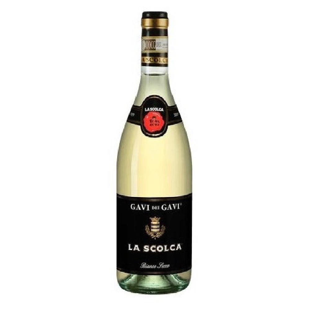 Вино Гави Ла Сколька 2020 ординарное белое сухое 0,75л 12%