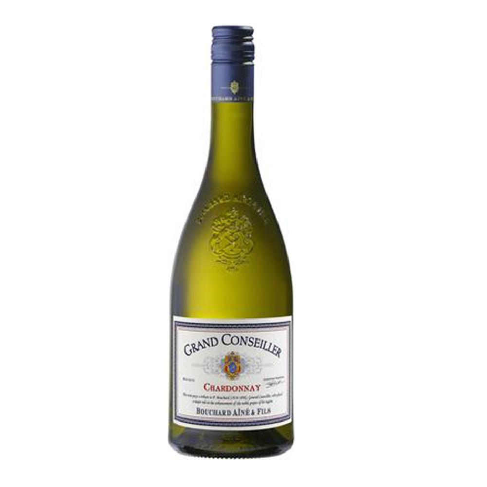 Вино Гран Конселье Шардоне белое сухое 0,75л 12%