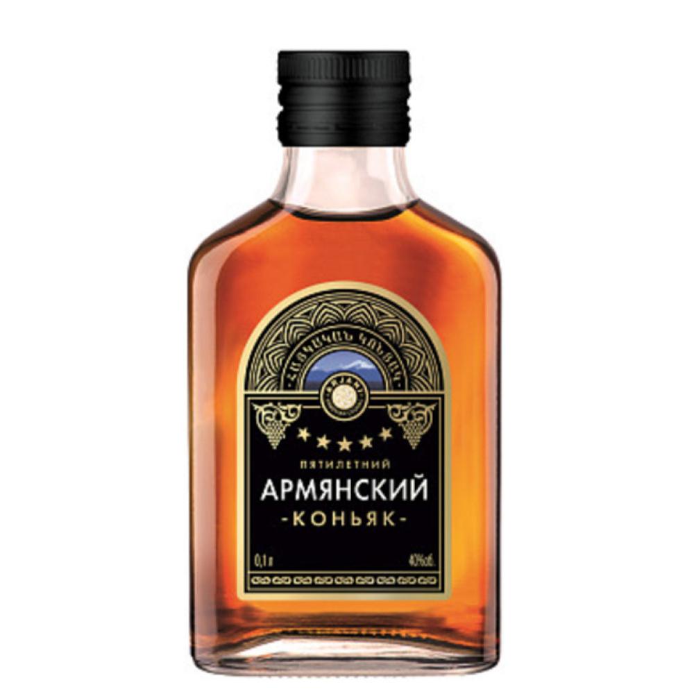 Коньяк Армянский Пятилетний 0,1л 40%