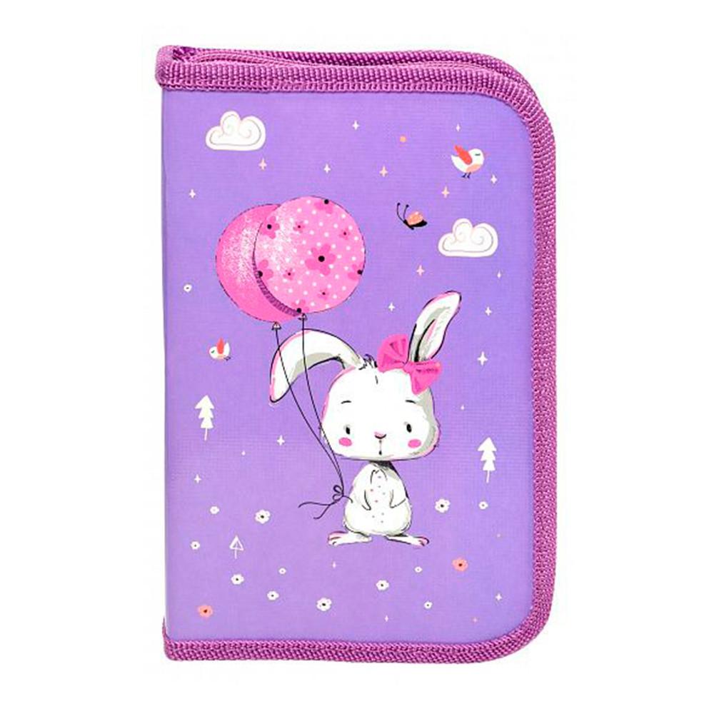 Пенал Schoolformat Cute Rabbit 1 секция 190х115мм ПКБ-МРЛ