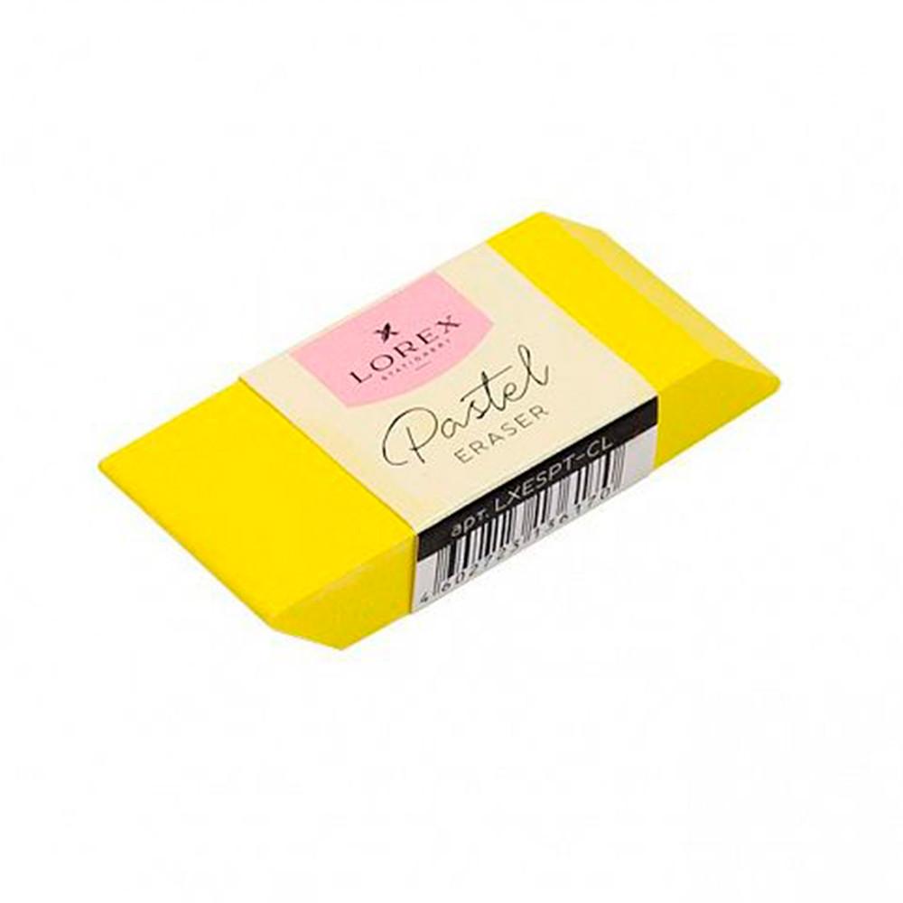 Ластик Lorex Pastel Contour Love прямоугольный ассорти 53х22х10мм