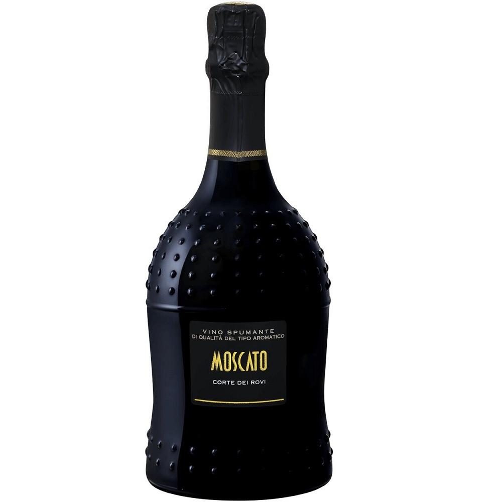 Вино игристое Корте Дей Рови Москато Спуманте Дольче белое полусладкое 0,75л 11%