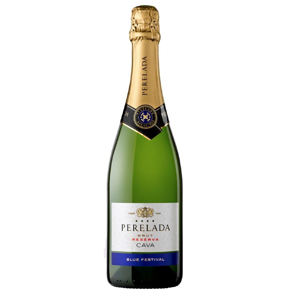 Вино игристое Кава Перелада Брют Резерва белое 0,75л 12%