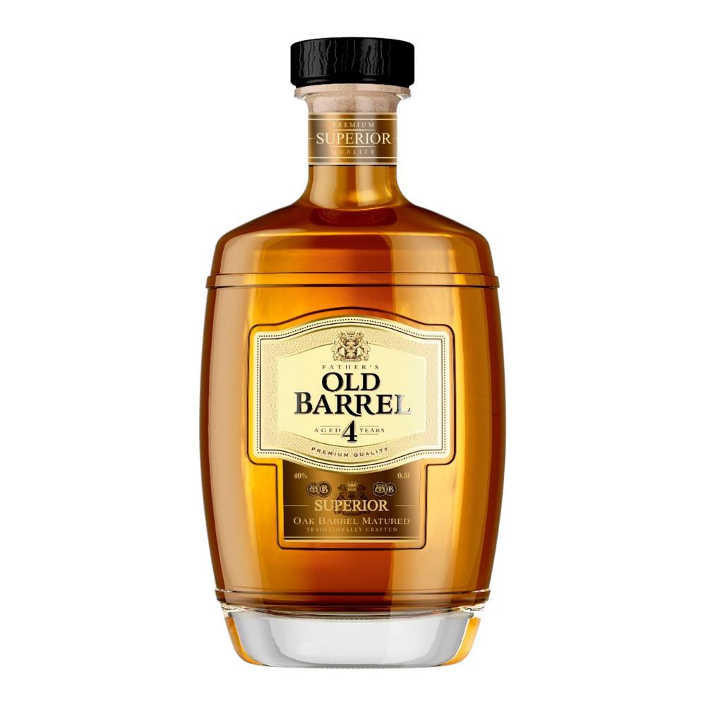 Коньяк ФАЗЕРС ОЛД БАРРЕЛЬ четырехлетний 0,5л 40%