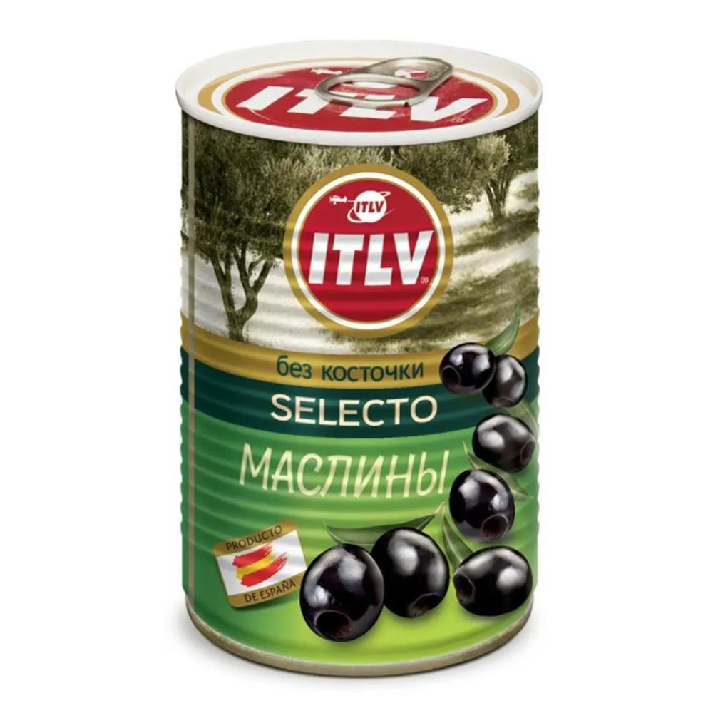 Маслины ITLV Selecto б/к ж/б 425мл ключ