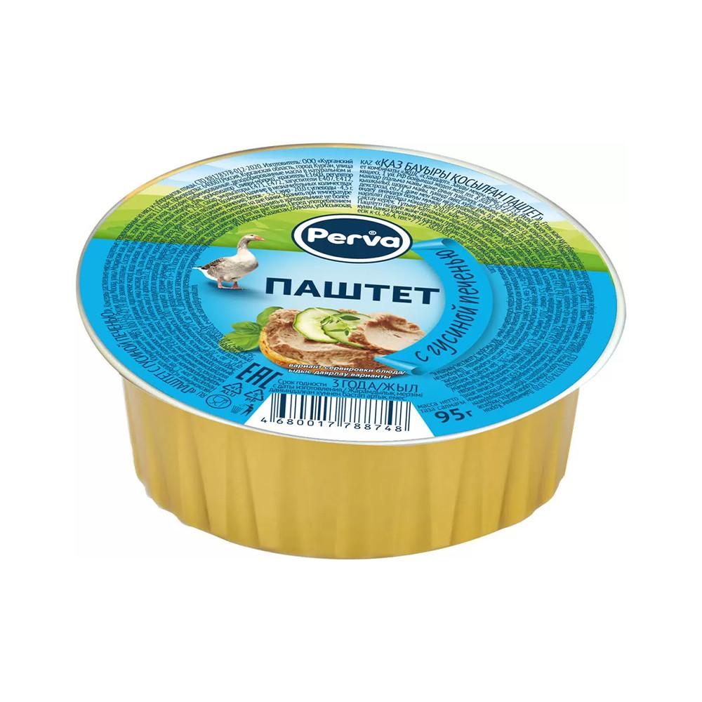 Паштет Perva с гусиной печенью 95гр