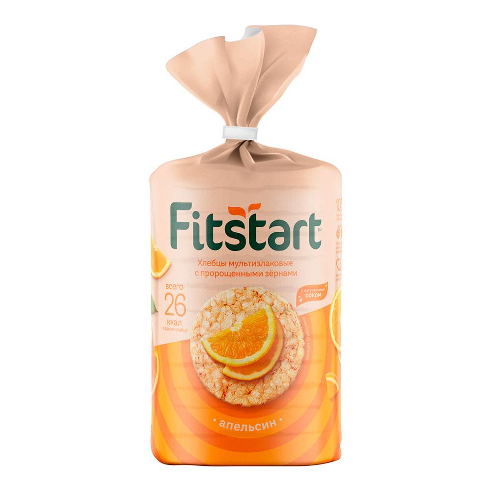 Хлебцы Fitstart мультизлаковые апельсин 100гр