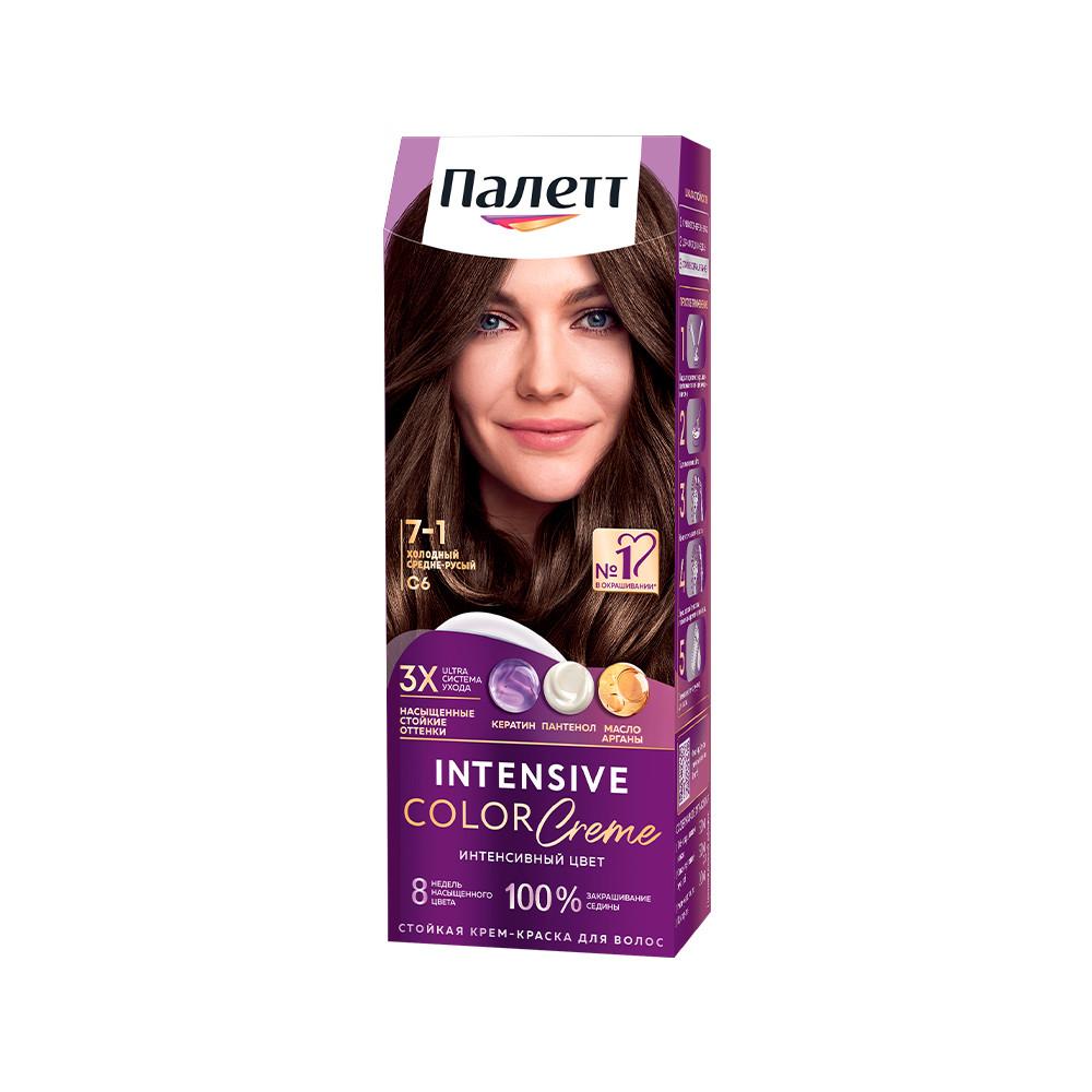 Краска для волос Шварцкопф Палетт 7.0 Средне-русый