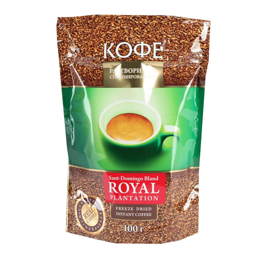Кофе растворимый Royal Plantation сублимированный пакет 100гр