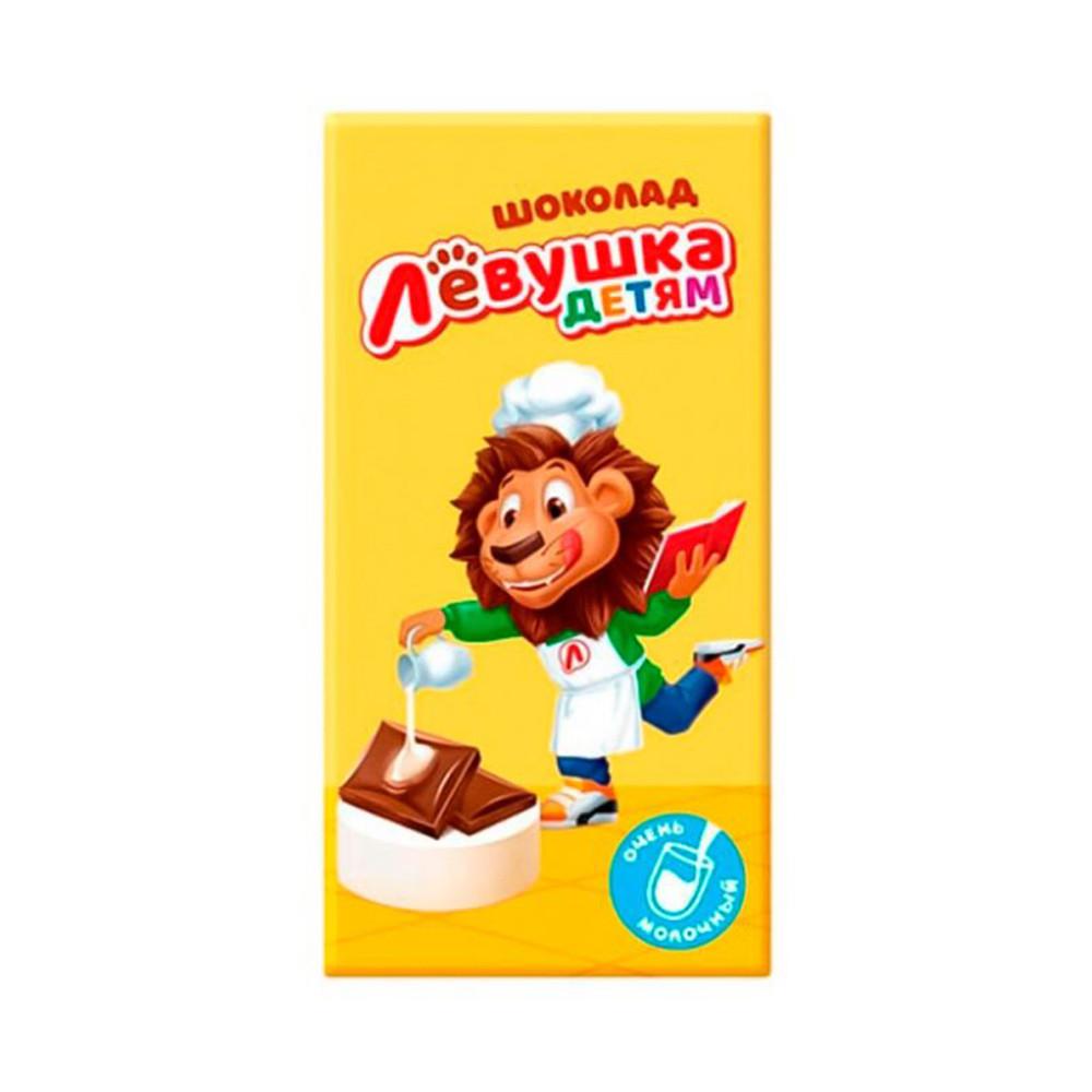Шоколад молочный Левушка детям 50гр Славянка