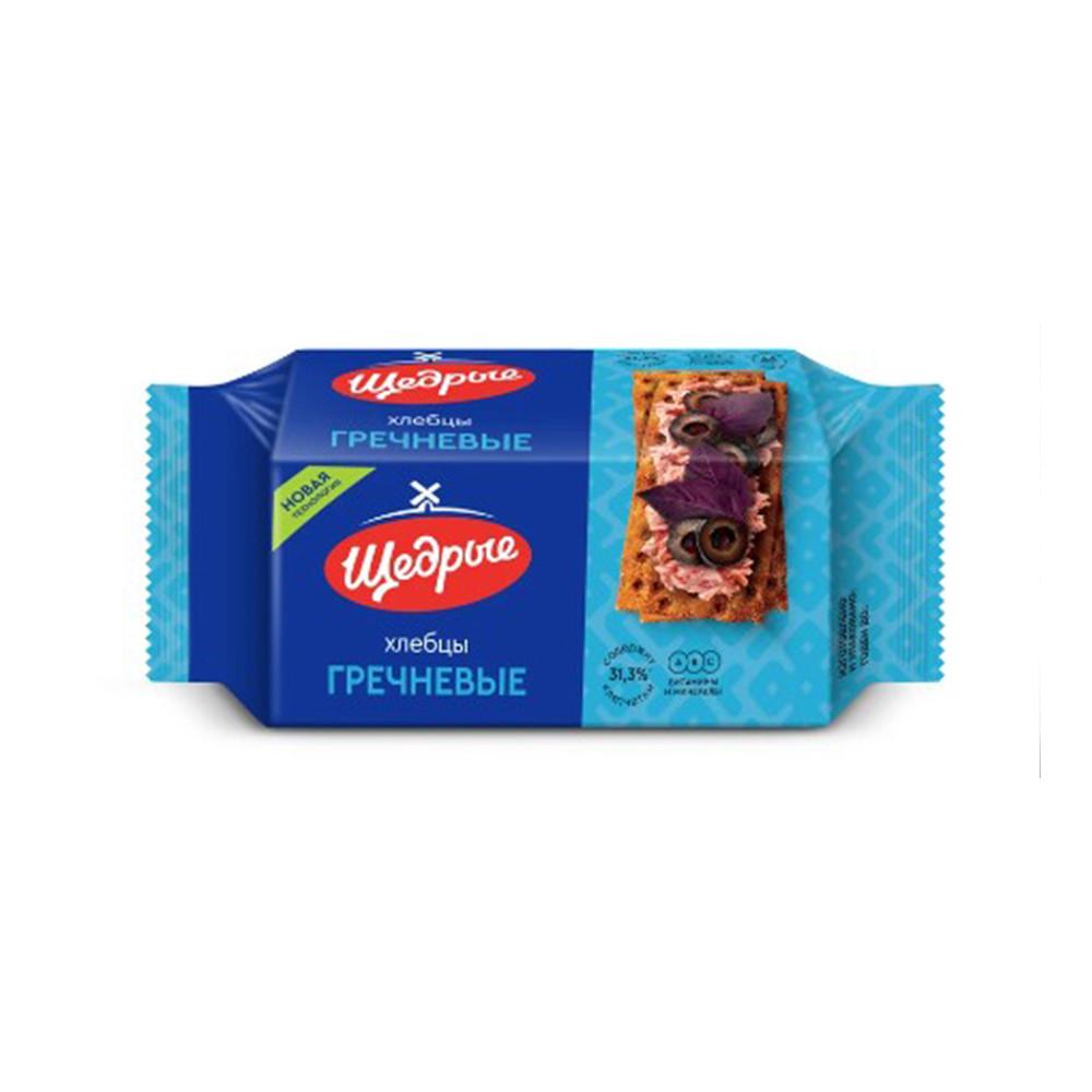 Хлебцы Щедрые хрустящие Гречневые 100гр