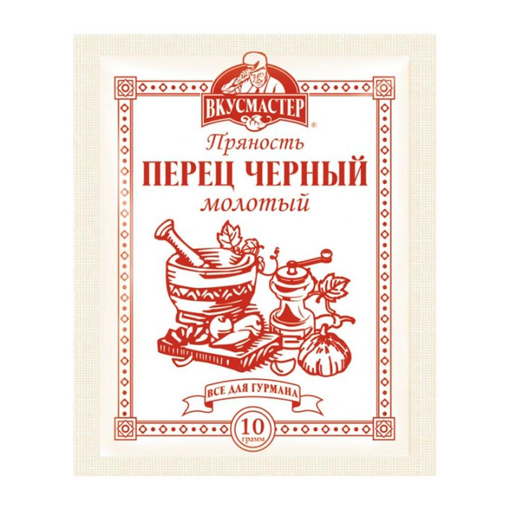 Перец черный Вкусмастер молотый 10гр