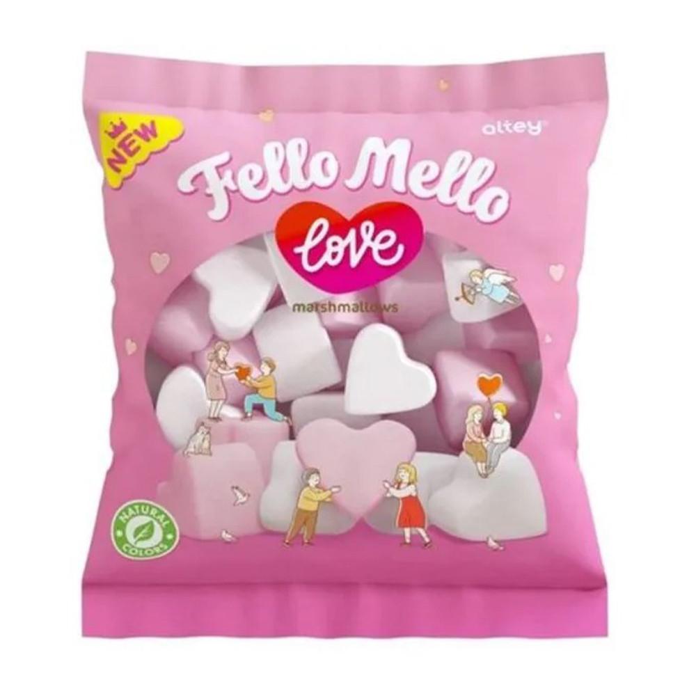 Зефир жевательный Fello Mello Love 85гр