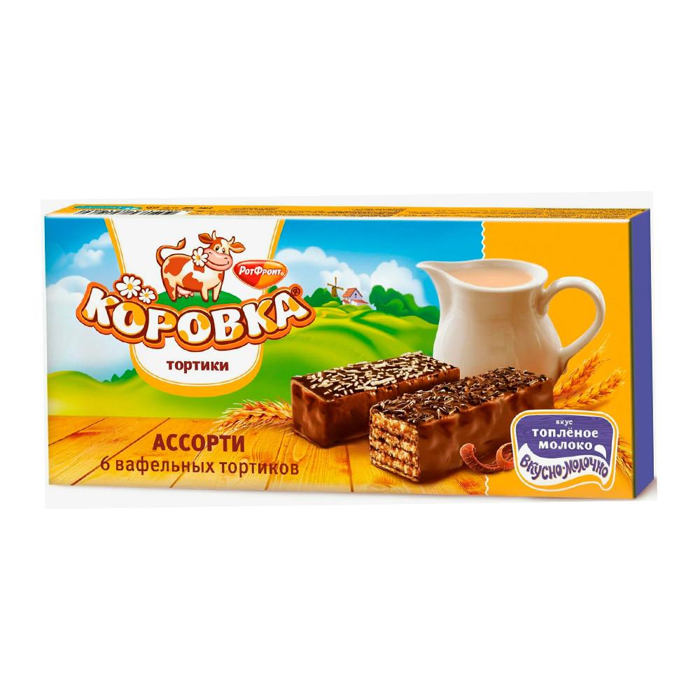 Торт вафельный Коровка Топленое молоко 200гр