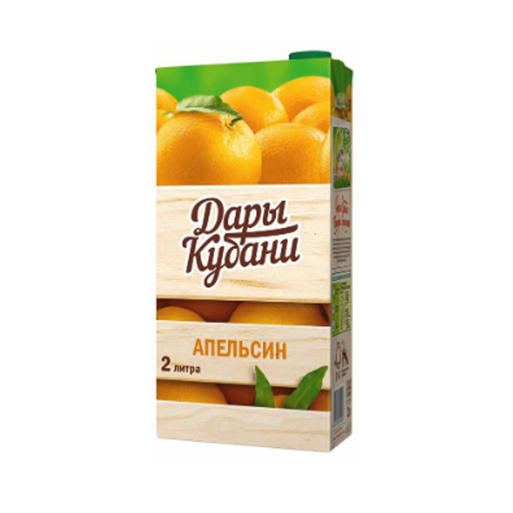 Нектар Сады Кубани апельсин 2л