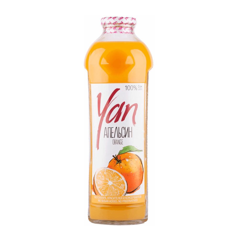Сок апельсиновый YAN 0,93л