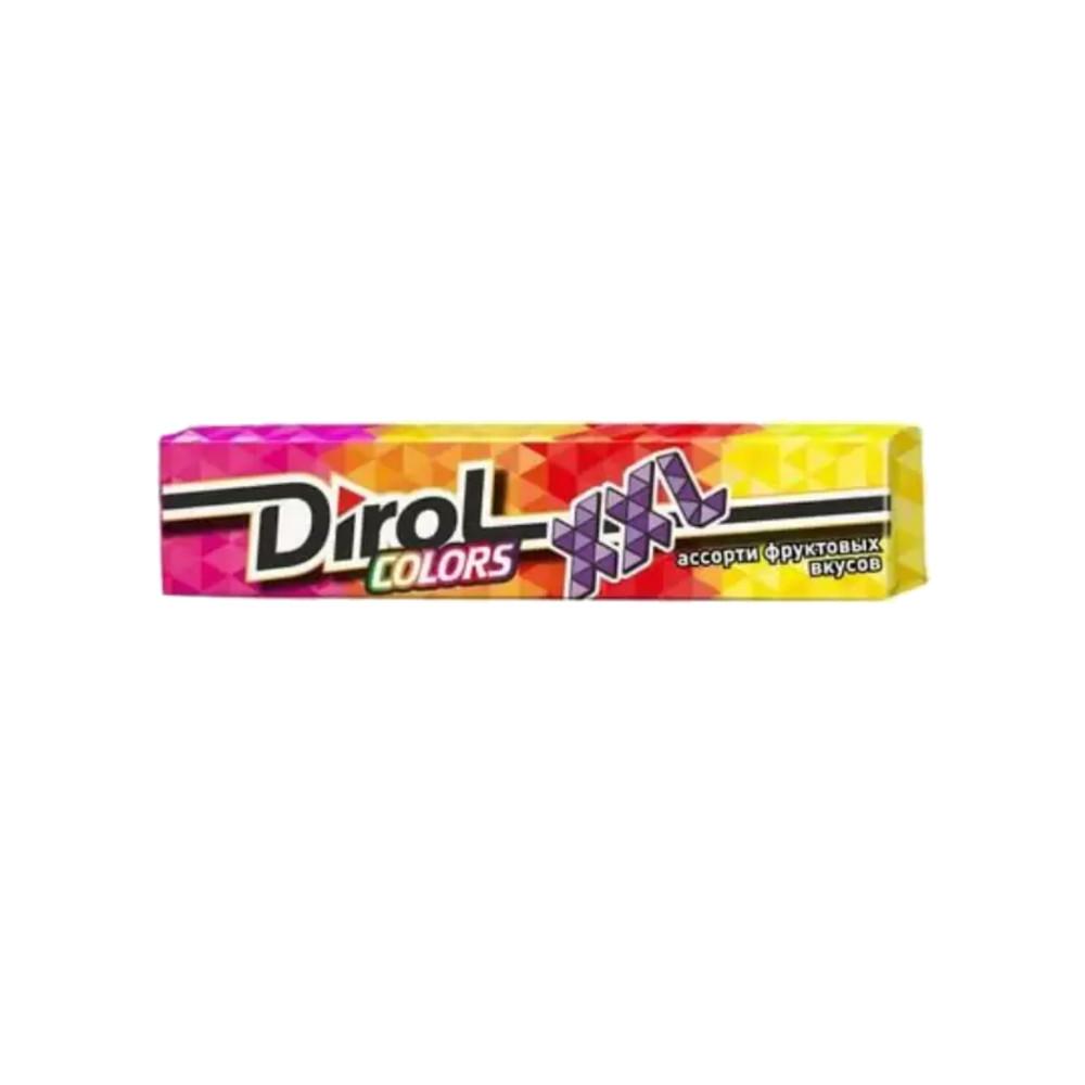 Жевательная резинка Dirol XXL Ассорти фруктовых вкусов 19гр