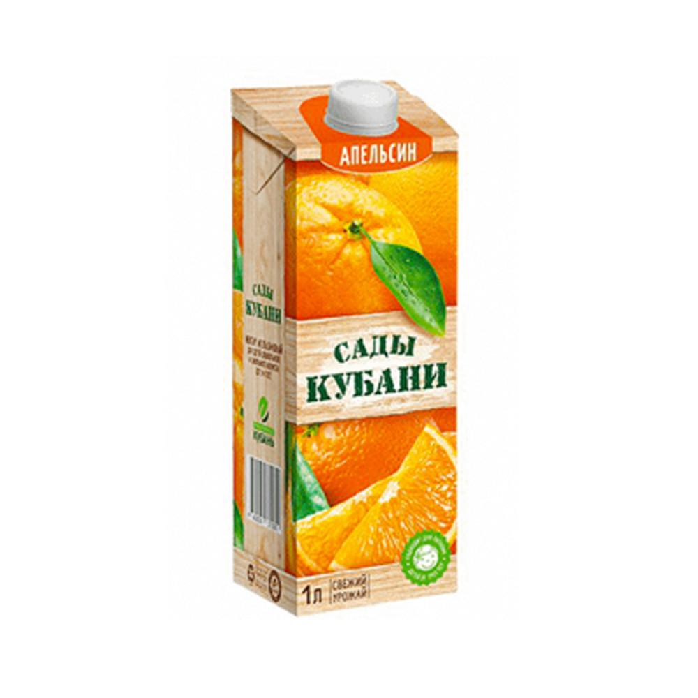 Нектар Сады Кубани апельсин 1л