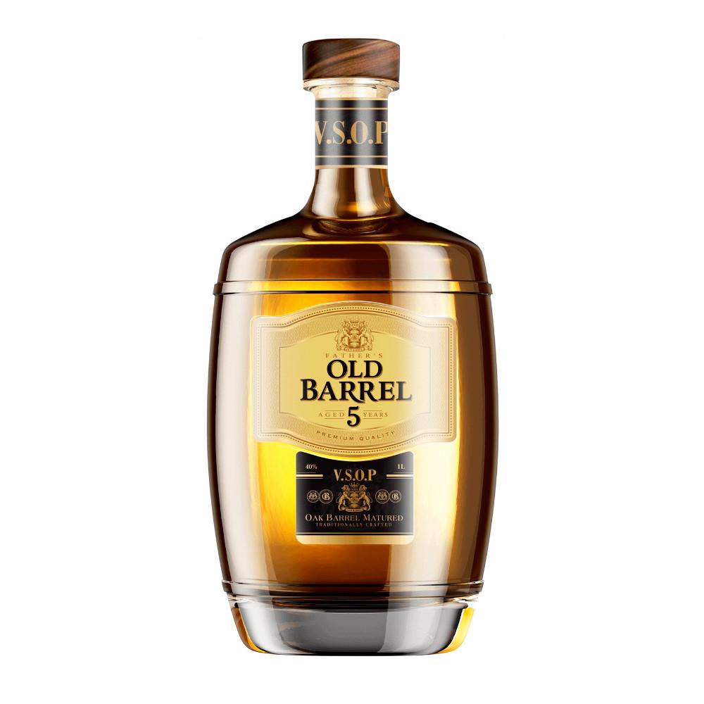 Коньяк ФАЗЕРС ОЛД БАРРЕЛЬ пятилетний 0,1л 40%