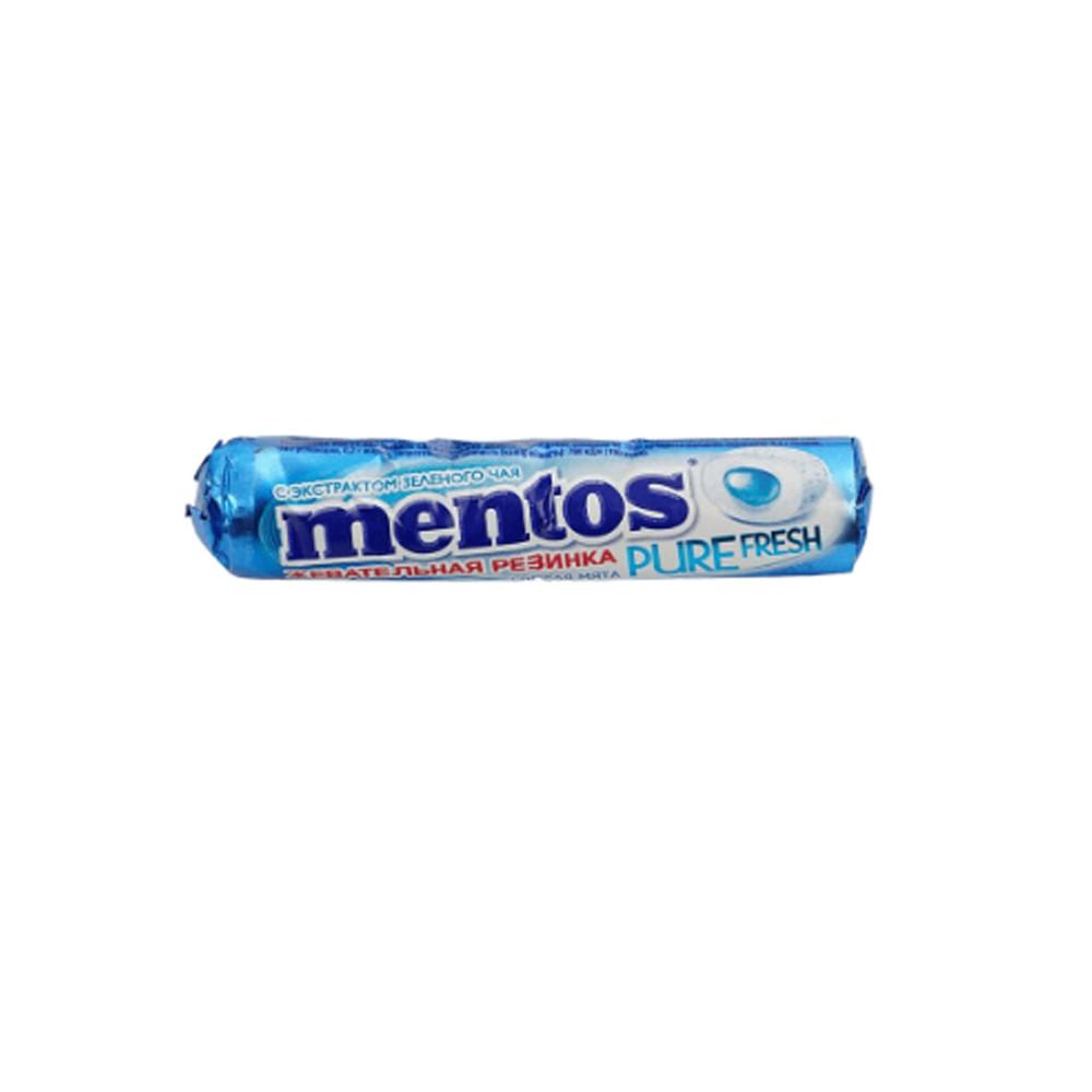 Жевательная резинка Mentos Pure fresh Нежная Мята 15гр