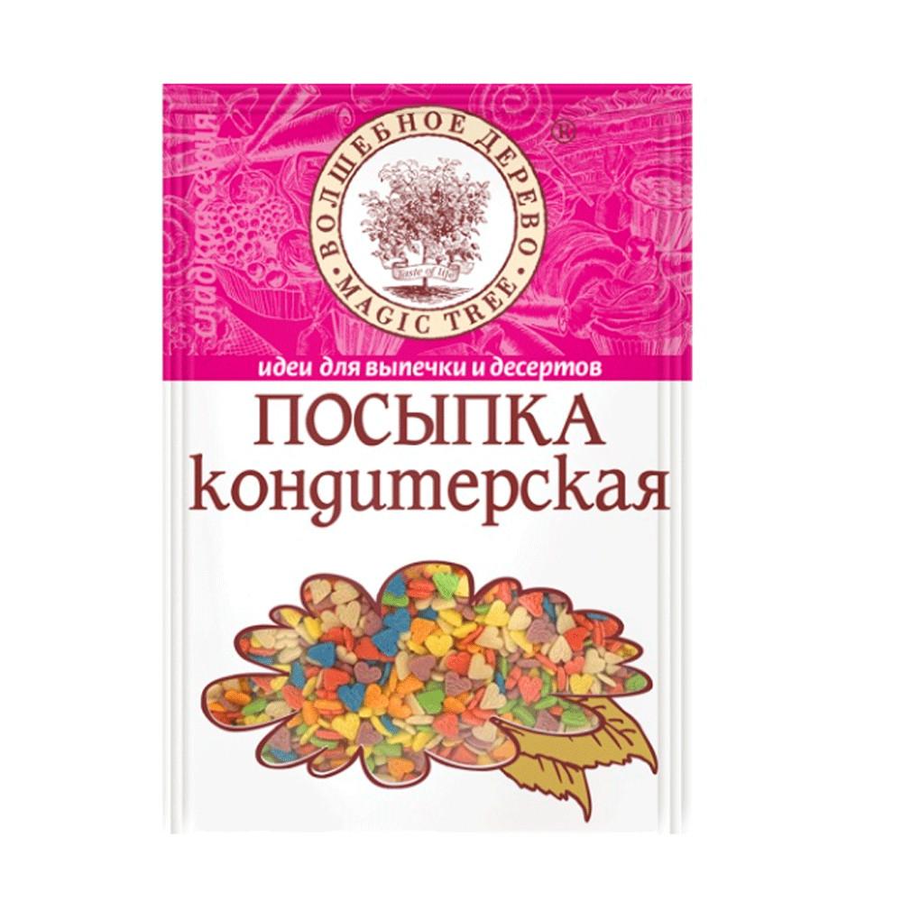 Посыпка кондитерская Ассорти 3 кат. Волшебное дерево 40гр