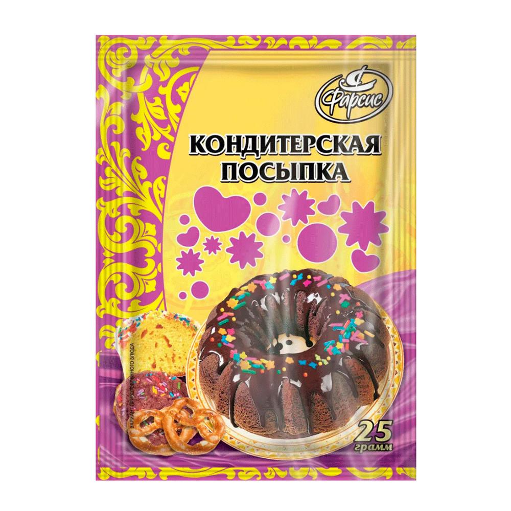Посыпка кондитерская фигурная Фарсис 25гр