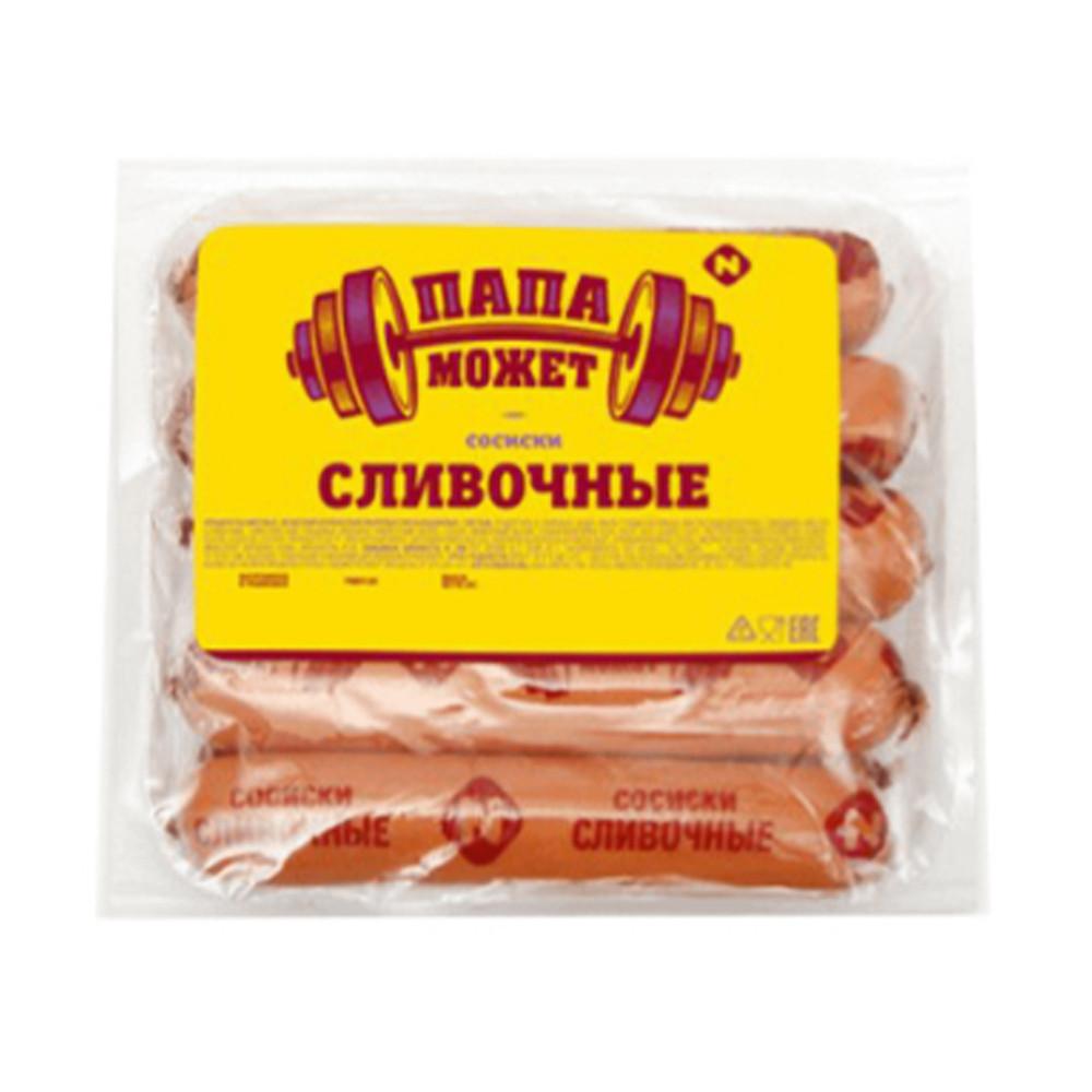 Сосиски Папа Может Сливочные 410гр