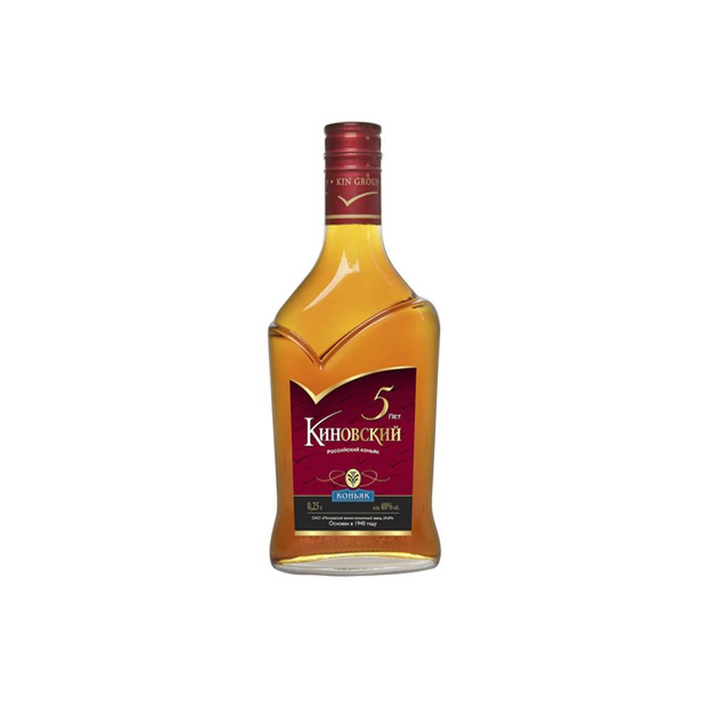 Коньяк Российский КиНовский 5 лет 0,25л 40%