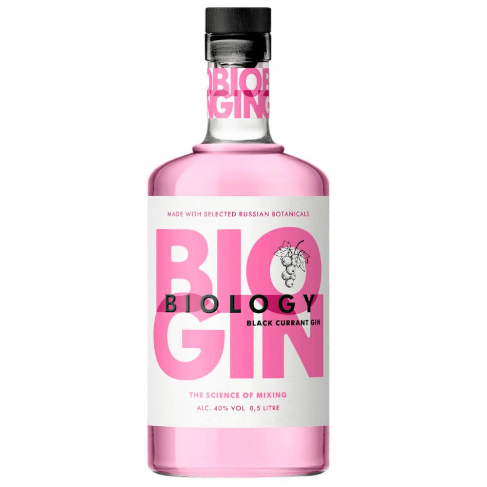 Джин Biology Черная Смородина 0,5л 40%
