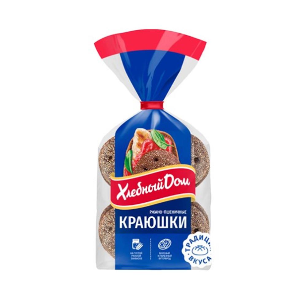 Лепешки Краюшки Ржано-Пшеничные 240гр Хлебный Дом