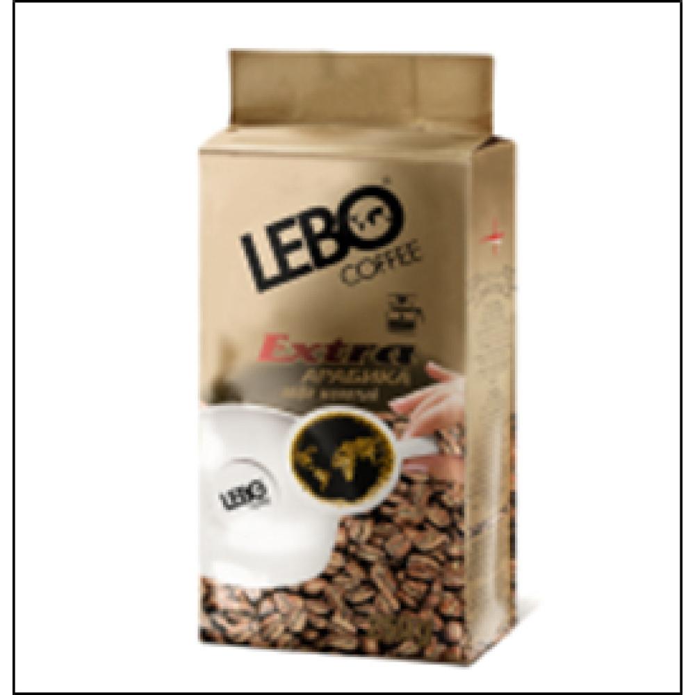Кофе молотый Lebo Экстра Арабика среднеобжаренный 250гр