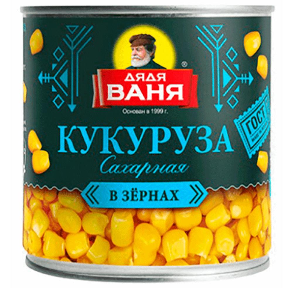 Кукуруза Дядя Ваня сладкая ж/б 340гр