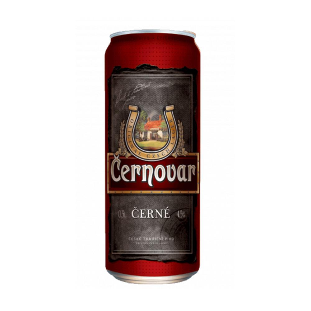 Пиво Черновар темное фильтрованное 0,5л 4,5% ж/б