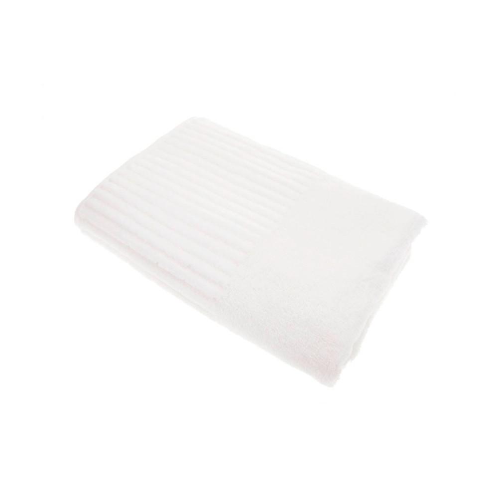 Полотенце махровое Cascata 70х130см, белое, 100% хлопок