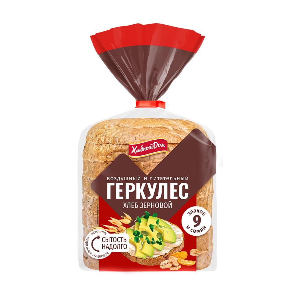 Хлеб Геркулес зерновой 250гр Хлебный Дом