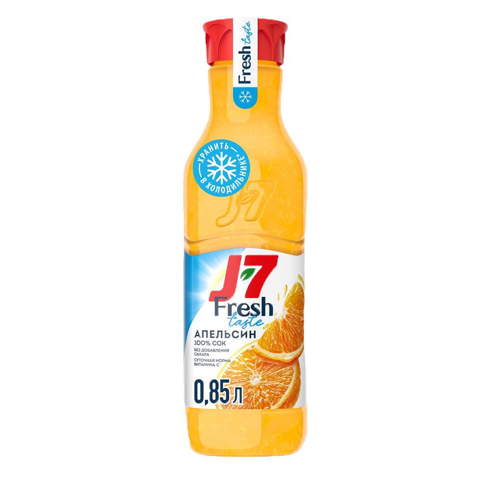 Сок J7 охлажд. Апельсин пл/бут. 850мл (дет.пит)