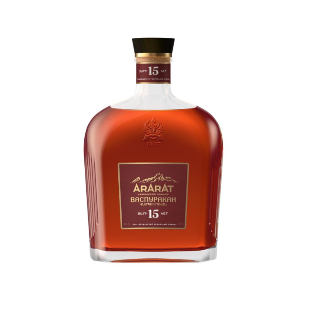 Коньяк Армянский старый КС Васпуракан 15 лет П/У 0,7л 40%