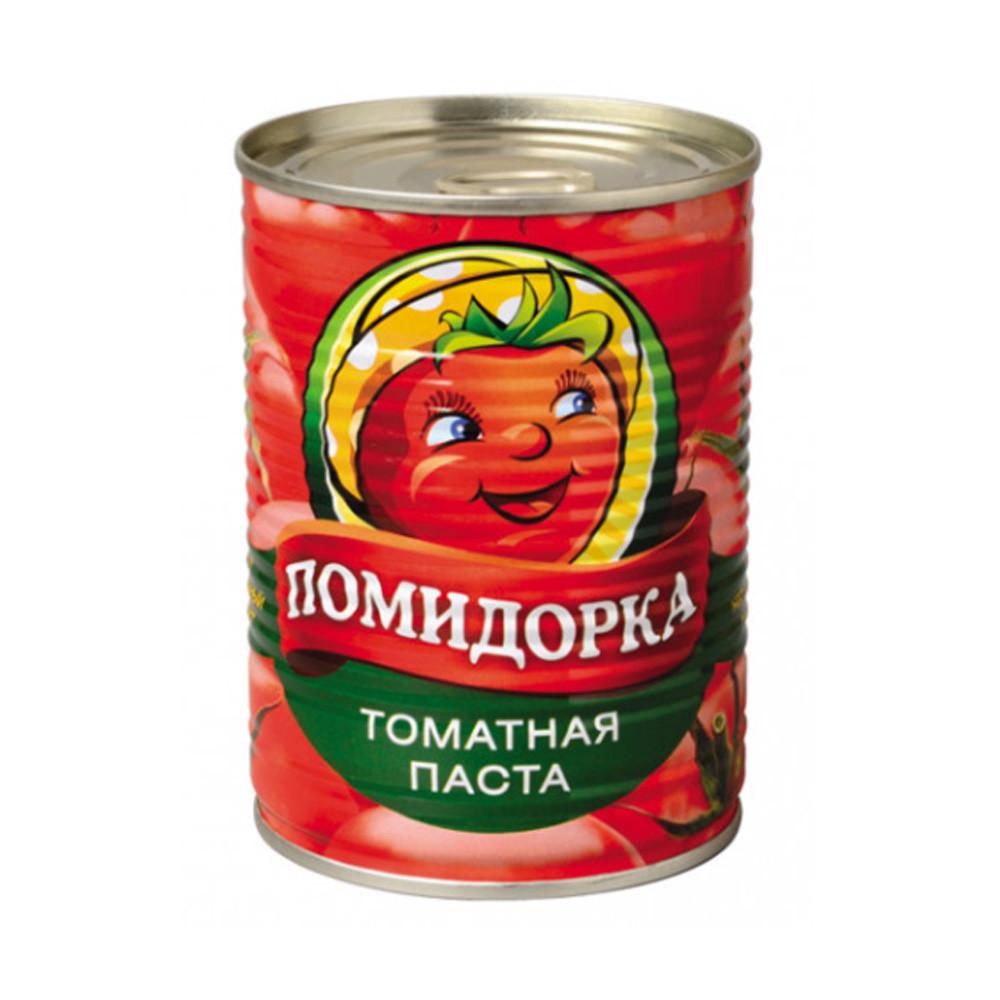 Паста томатная Помидорка 25-28% ж/б 380гр