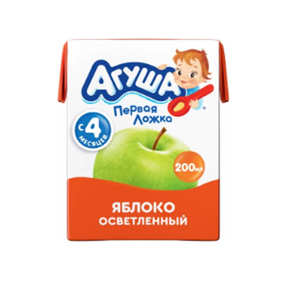 Сок Агуша с 4-х мес яблоко 200мл