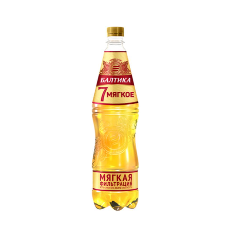 Пиво Балтика №7 Мягкое светлое фильтр 0,95л 4,7% ПЭТ