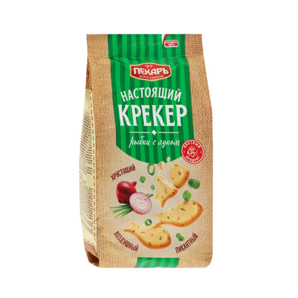 Крекер Конфи рыбки с луком 220гр