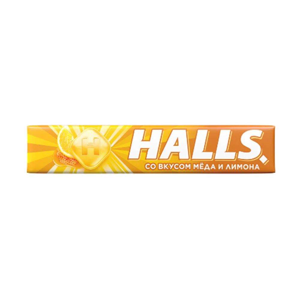 Карамель леденцовая Halls Мед и лимон 25гр