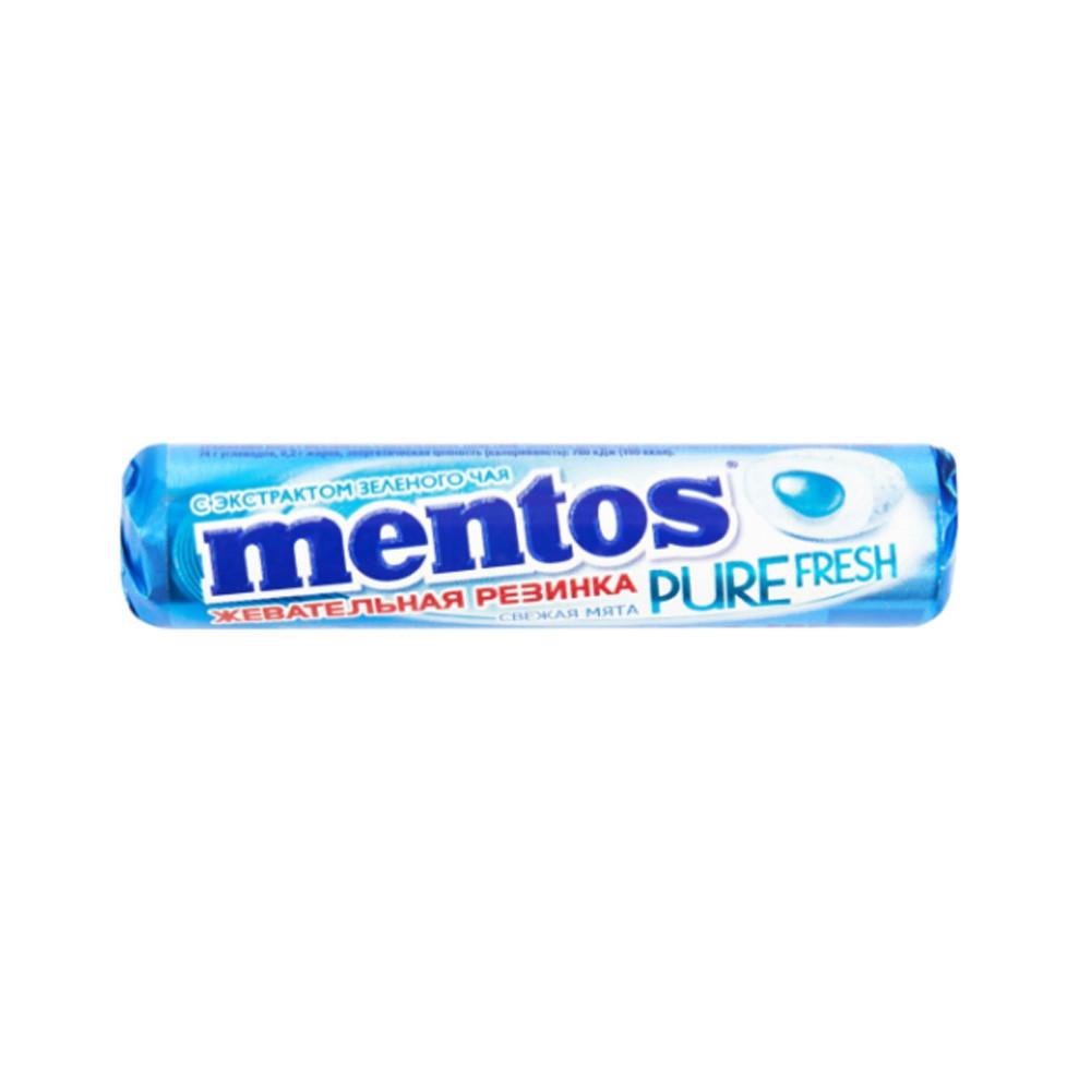 Жевательная резинка Mentos Pure fresh со вкусом мяты 15гр