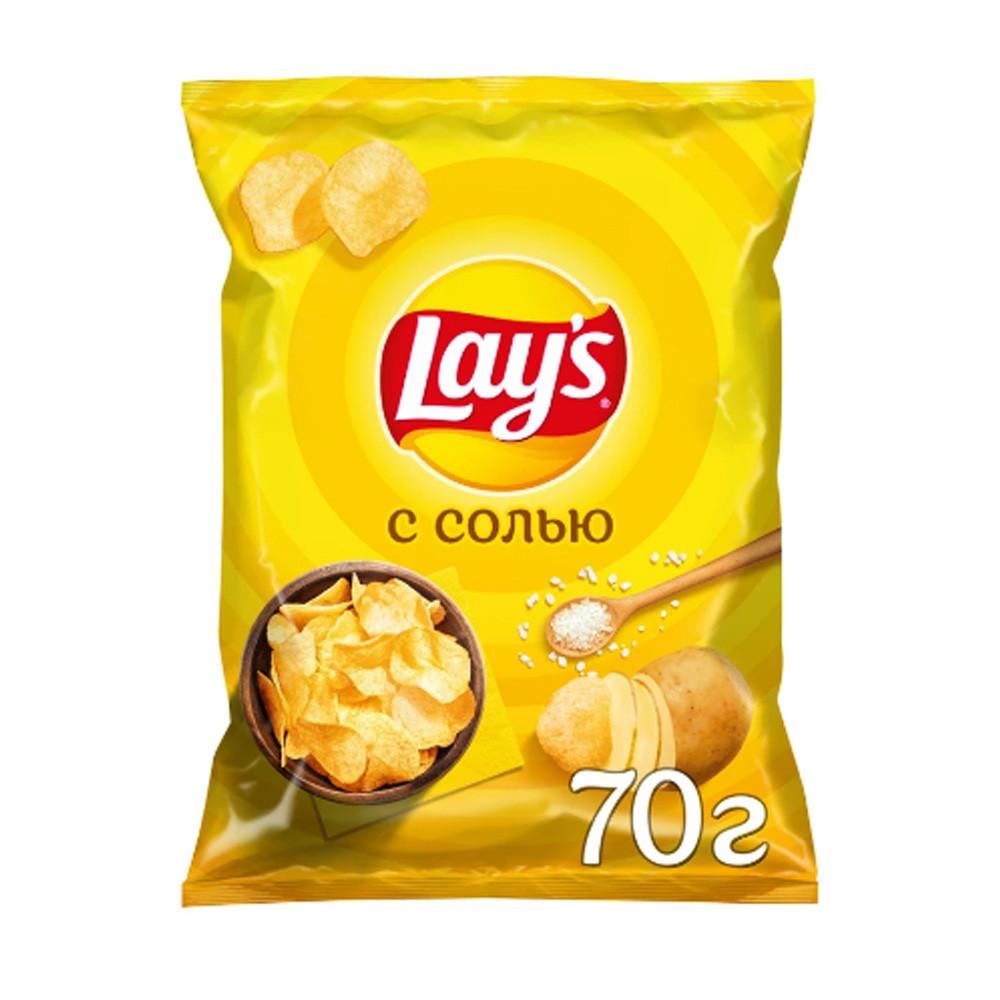 Чипсы Лейз Соль 70гр