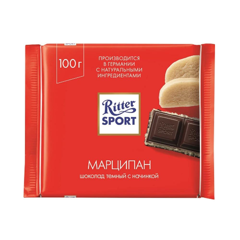 Шоколад темный Ritter Sport Марципан 100гр