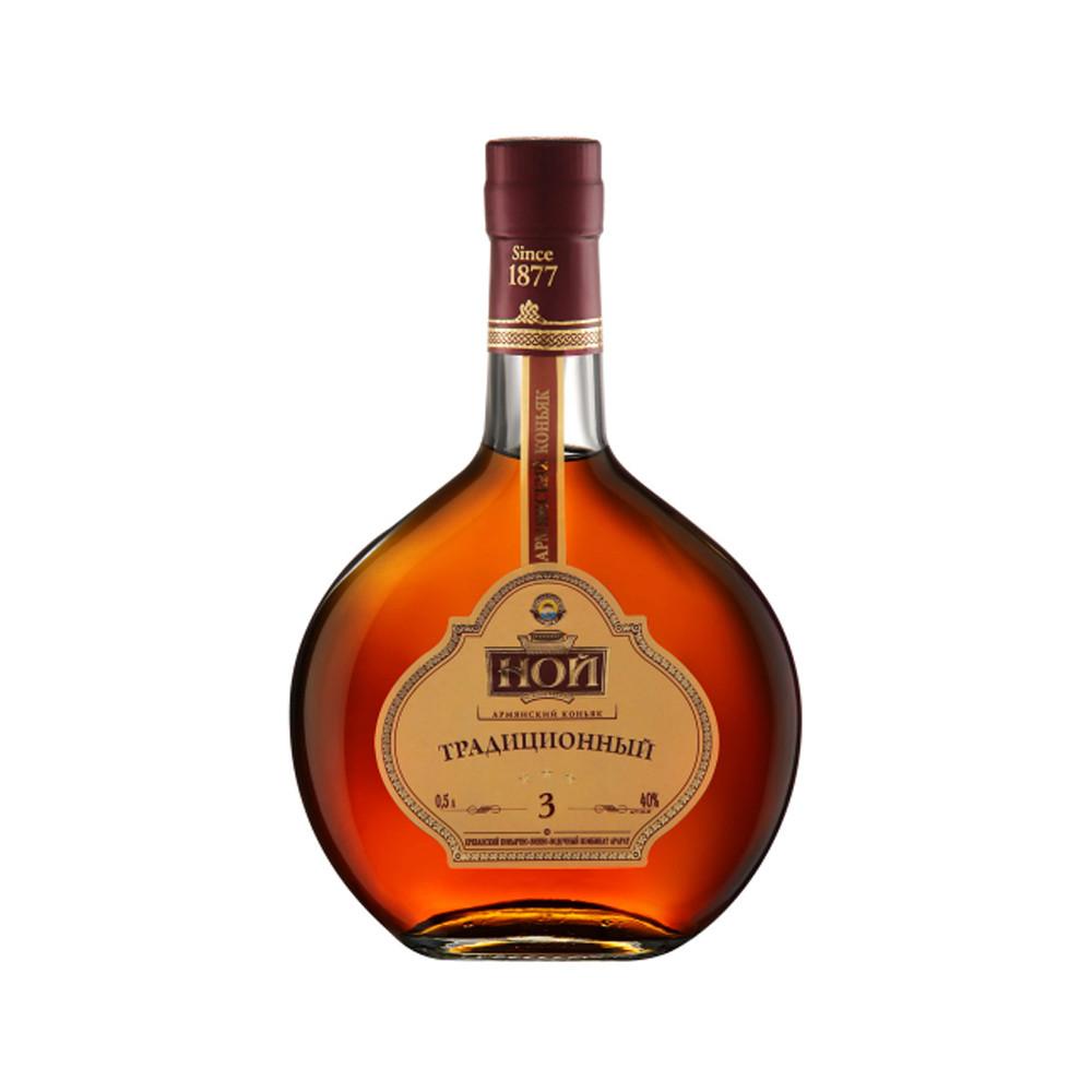 Коньяк Армянский Традиционный Ной 3 года 0,5л 40%